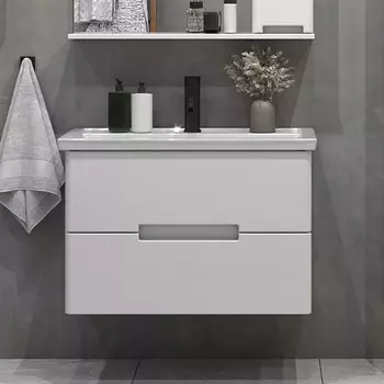 Тумба с раковиной Sanstar Ориана 80 подвесная