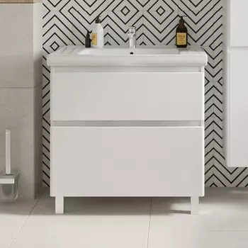 Тумба с раковиной Sanstar Riana 100