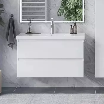 Тумба с раковиной Sanstar Riana 100 подвесная