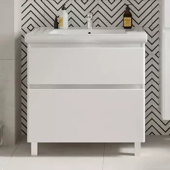 Тумба с раковиной Sanstar Riana 80