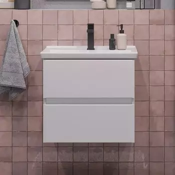 Тумба с раковиной Sanstar Велья 60 подвесная