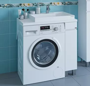 Тумба с раковиной СанТа Марс 19 R напольная