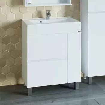 Тумба с раковиной СанТа Марс 65 напольная