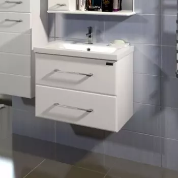 Тумба с раковиной СанТа Омега 50 подвесная