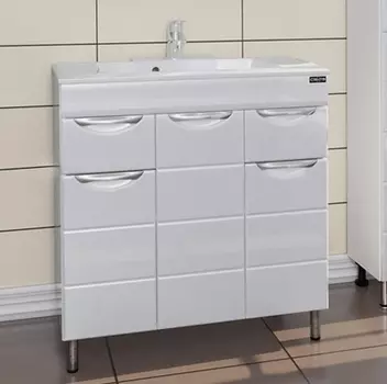 Тумба с раковиной СанТа Родос 80