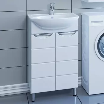 Тумба с раковиной СанТа Родос (Уют) 50 напольная