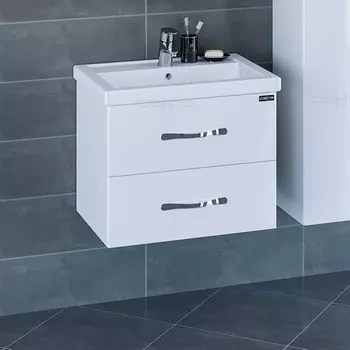 Тумба с раковиной СанТа Виктория 60 подвесная