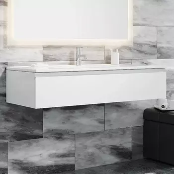 Тумба с раковиной Sanvit Авеню 1 120, белая