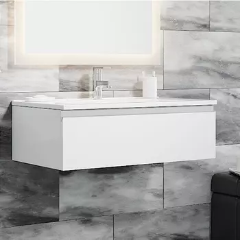 Тумба с раковиной Sanvit Авеню 1 80, белая