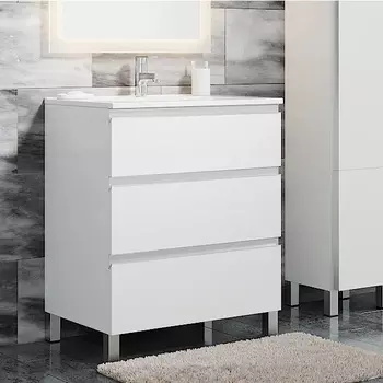 Тумба с раковиной Sanvit Авеню 3 70, белая