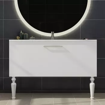 Тумба с раковиной Sanvit Эмми 120 белая