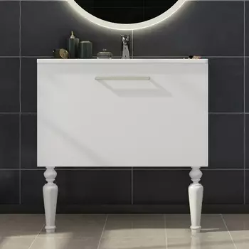Тумба с раковиной Sanvit Эмми 80 белая