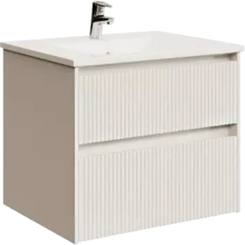 Тумба с раковиной Sanvit Рольф 60 белая