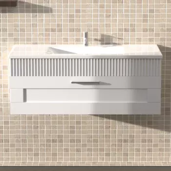 Тумба с раковиной Sanvit Турин 1 100, белая