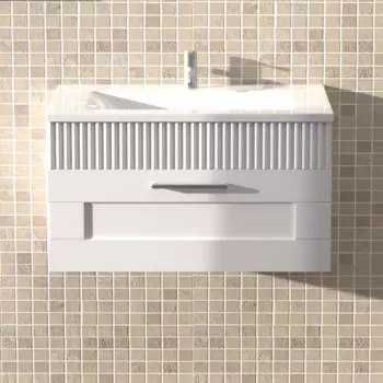 Тумба с раковиной Sanvit Турин 1 75, белая