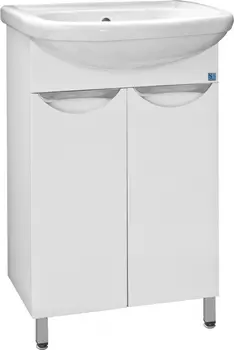 Тумба с раковиной Style Line Жасмин 55 белая