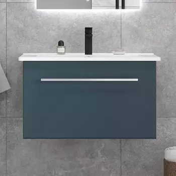 Тумба с раковиной Velvex Posse 75 верде