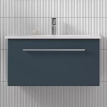 Тумба с раковиной Velvex Posse 85 верде