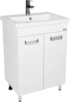 Тумба с раковиной VIANT Вена 60 напольная, белая