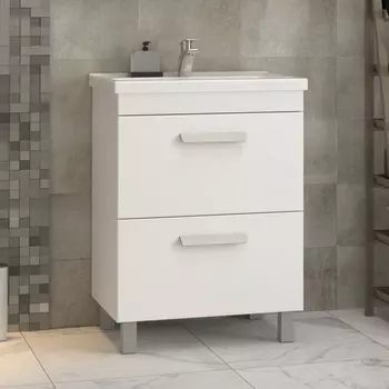 Тумба с раковиной Vigo Nova 60 2 ящика
