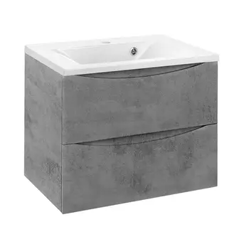 Тумба с раковиной Vincea Mia 65 Beton