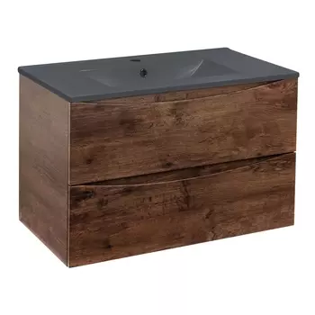 Тумба с раковиной Vincea Mia 75 R.Wood
