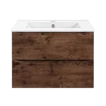 Тумба с раковиной Vincea Mia Slim 60 R.Wood