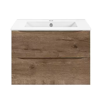 Тумба с раковиной Vincea Mia Slim 60 V.Oak