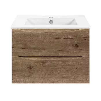 Тумба с раковиной Vincea Mia Slim 70 V.Oak