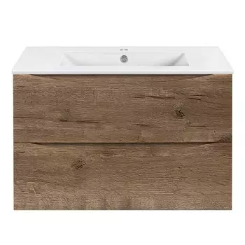 Тумба с раковиной Vincea Mia Slim 80 V.Oak