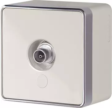 ТВ-розетка оконечная Gallant слоновая кость WL15-21-01 4690389102240