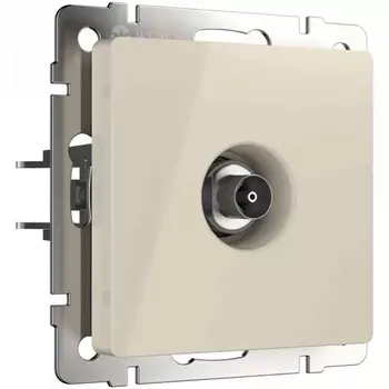 ТВ-розетка проходная Werkel (слоновая кость) W1184003 4690389155819