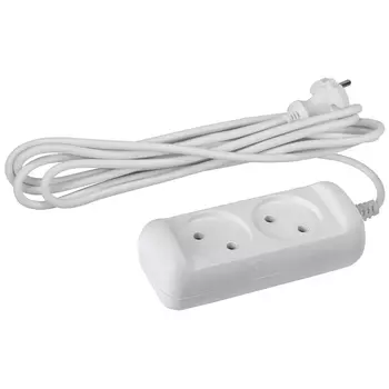 Удлинитель ЭРА U-2-5m-2x1