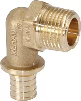 Угольник Rehau Rautitan 20-R3/4 RX+ наружная резьба 14563491001