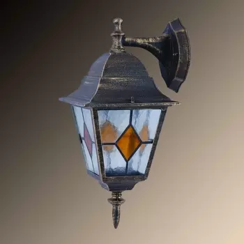 Уличный настенный светильник Arte Lamp Bremen A1012AL-1BN
