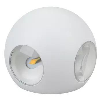 Уличный настенный светильник ЭРА Design WL10 WH