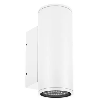 Уличный настенный светодиодный светильник Arlight LGD-Forma-Wall-Twin-R90-2x12W Warm3000 037252 /037252