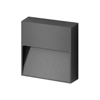 Уличный настенный светодиодный светильник Arlight LGD-Trace-S100x100-4W Warm3000 029960 /029960