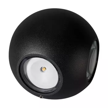 Уличный настенный светодиодный светильник Arlight LGD-Wall-Orb-4B-8W Warm White 021818 /021818