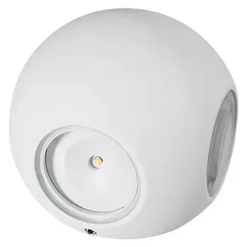 Уличный настенный светодиодный светильник Arlight LGD-Wall-Orb-4WH-8W Warm White 021819 /021819