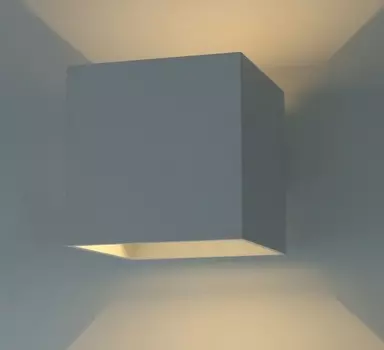 Уличный настенный светодиодный светильник Arte Lamp Rullo A1414AL-1WH