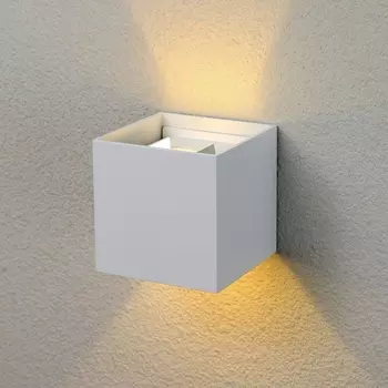 Уличный настенный светодиодный светильник Elektrostandard 1548 Techno LED Winner белый 4690389106286