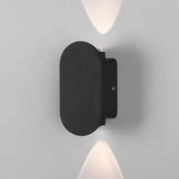 Уличный настенный светодиодный светильник Elektrostandard Mini Light 35153/D черный a060879 4690389188435