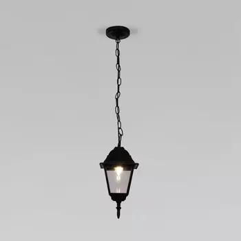 Уличный подвесной cветильник Elektrostandard Fuga 35148/H черный a058034 4690389180897