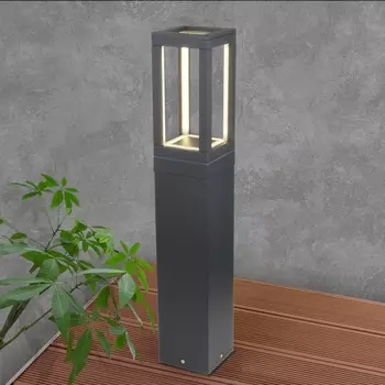 Уличный светодиодный светильник Elektrostandard Frame 1529 Techno Led серый 4690389172373