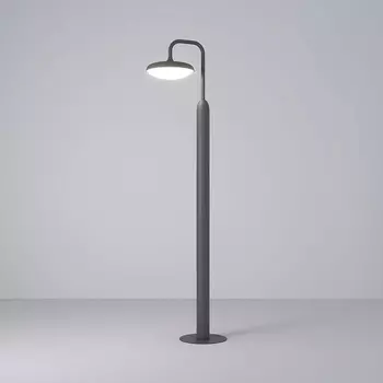 Уличный светодиодный светильник Elektrostandard Portal 35162/F серый a063027 4690389194757