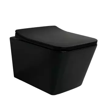 Унитаз CeramaLux NS5170-18 подвесной с сиденьем Микролифт NS5170MB