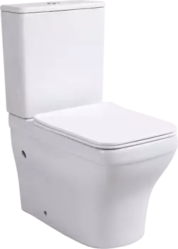 Унитаз-компакт Акватек Амадео AQ2914-00 безободковый, с микролифтом