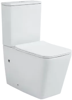 Унитаз-компакт Акватек Либра New AQ1263N-00 безободковый, с микролифтом