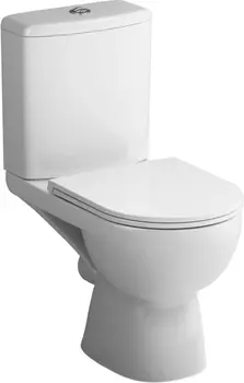 Унитаз-компакт Am.Pm Gem C908600SC безободковый, с микролифтом